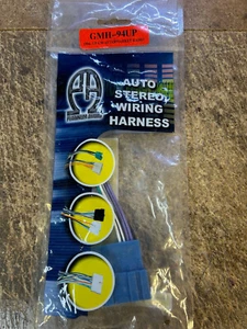 2x GMH-94UP Auto Stereo Wiring Harness 1994 and up GM New Platinum Audio truck - Imagen 1 de 3