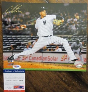 Dellin Betances Signed 8X10 Photo - PSA DNA - Picture 1 of 1