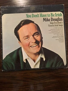 LP vintage MIKE DOUGLAS "YOU DON'T HAVE TO BE IRISH" favorite songs NM - Picture 1 of 2