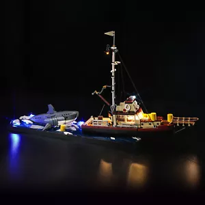 BrickBling LED Licht Kit für LEGO Ideas Jaws Licht 21350 (Standard) - Bild 1 von 9