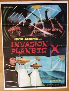 INVASION PLANETE X affiche cinema originale 160x120 honda sci-fi astro monster - Picture 1 of 1