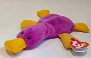 *COLLECTORS CHOICE* 1993 TY Patti The Platypus -- The Beanie Babies Collection - Picture 1 of 10