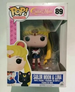 Sailor Moon 89 MISSING LUNA Funko Pop Vinyl Box Has Some Damage - Picture 1 of 7