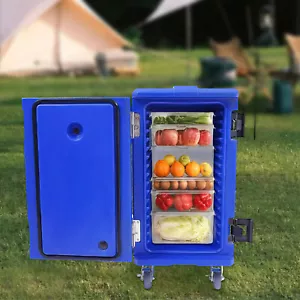 Insulated Food Pan Carrier Front Load Catering Box Stackable 120L/ 109Qt - Picture 1 of 24