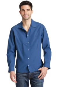 NEW Penguin Heritage Slim Fit - Butn Shirt - Mens L 43x29 35 Slv - Cotn/Poly LS - Picture 1 of 8