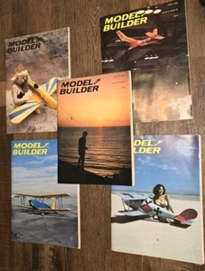 5 MODEL BUILDER MAGAZINE Lot Jan - May 1979 Volume 9 Number 84 85 86 87 88 - Picture 1 of 4
