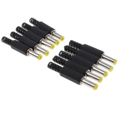 10pcs/pack 2.5mm x 5.5mm Male DC Power Plug Socket   Connector - Image 1 of 4