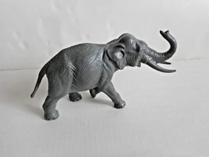 Vintage Marx Large Hard Plastic Elephant Jungle Animal fo Set #3716 Excellent - Picture 1 of 7