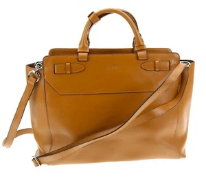 Borsa a tracolla LODIS in pelle marrone X1810 - Foto 1 di 4