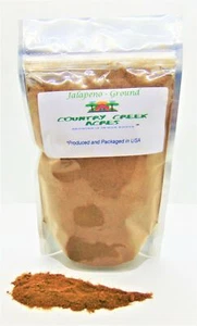 8 oz Ground Jalapeno Seasoning - A Sharp Heat - Country Creek LLC - Picture 1 of 1
