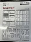 2022 année d'imposition Quickfinder formulaire 1040 par Thompson Reuters (Manuel de préparation fiscale)