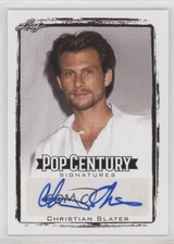 2017 Leaf Pop Century Christian Slater #BA-CS1 Auto 5m1