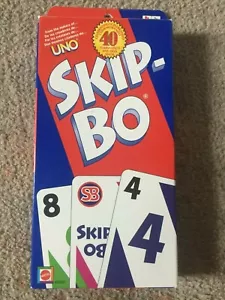 SKIP-BO- CARD GAME- MATTEL - Picture 1 of 3