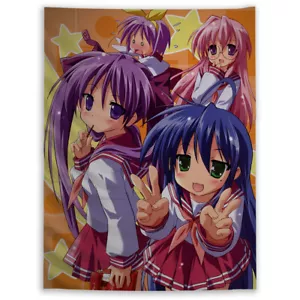 Lucky Star Izumi Konata Wandhänge Wandteppich Mandala Poster - Bild 1 von 8