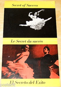 brochure film SEKRET USPEKHA - BOLSHOI BALLET Raisa Struchkova Y.Sekh 1965 danza - Picture 1 of 3