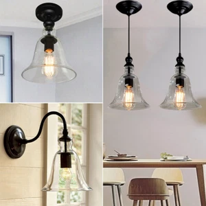Kitchen Pendant Light Bar Lamp Lobby Ceiling Lights Glass Chandelier Lighting - Picture 1 of 18