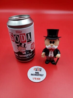 Funko Soda Mr. Monopoly Edición Limitada Figura Juego Personaje Coleccionable Foto 1 de 4