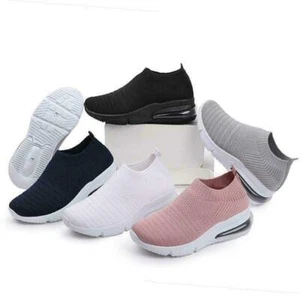 NUEVAS Zapatillas Informales Damas Sin Correr Entrenadores Correr Correr Gimnasio Zapatos Talla - Imagen 1 de 6