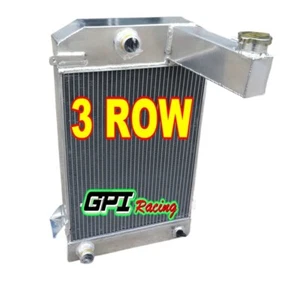 DUAL CORE ALUMINUM ALLOY RADIATOR TRIUMPH TR2/TR3/TR3A/TR3B MT - Picture 1 of 3