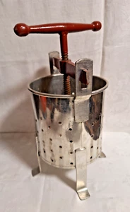 alte Presse Klösspresse Obstpresse Klößpresse groß 37cm hoch - Bild 1 von 2