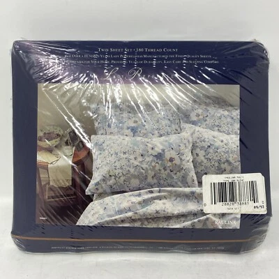 Juego de sábanas dobles vintage NOS Lady Pepperell Paulina floral 180 hilos Foto 1 de 2