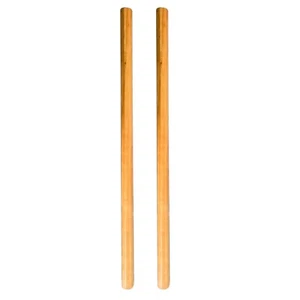 "Juego de 2 palos de madera dura octogonales negra cereza filipino Escrima Kali Arnis 28" - Imagen 1 de 3