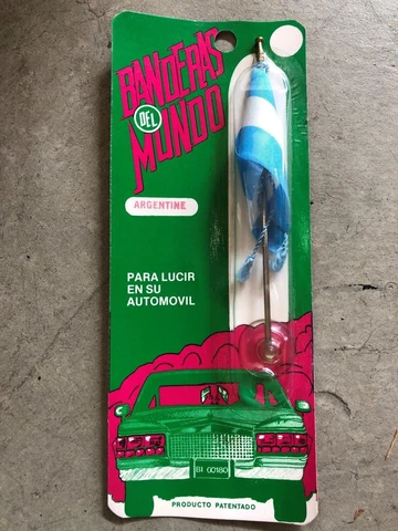 World Flags for the Car with suction cup 2x3 inches Cover