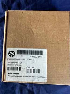 NEU HP 8GB, PC4-17000, CL=15, DDR4, Dual In-Line Speichermodul P/N 834932-001 - Bild 1 von 3