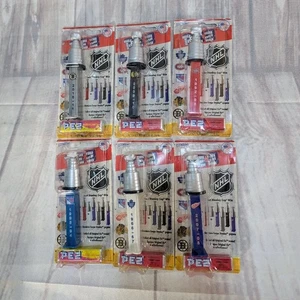 NHL Original Six PEZ Dispensers Set - Stanley Cup Champion Collection - Foto 1 di 13