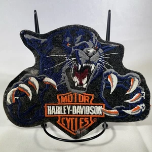 Harley Davidson 8”x6” Panther Bar Shield Jacke Weste Patch Old Stock Vintage 90er - Bild 1 von 4