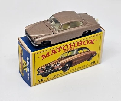 Matchbox Lesney – 28c Jaguar MK 10 1964 (ID#693) - Imagem 1 de 4