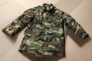 Vintage Zekon Michalovce Slovakian Combat Camouflage Field Jacket Military - Picture 1 of 14