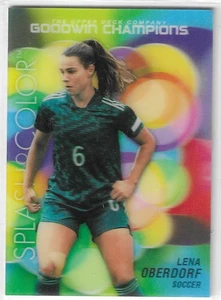 LENA OBERDORF 2023 UPPER DECK GOODWIN CHAMPIONS SPLASH OF COLOR LENTICULAR RARE - Bild 1 von 1