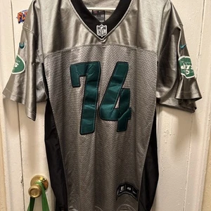 RARE COLOR Nike On Field - New York Jets - Nick Mangold - #73 - Stitched - Picture 1 of 4