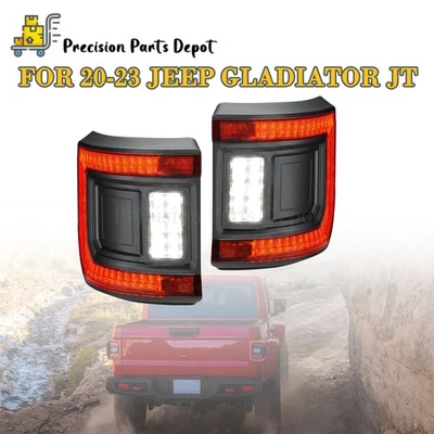 NEW 5882-504 Flush Mount LED Tail Lights Plug-N-Play For Jeep Gladiator JT — 第 1/4 张图片