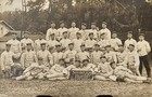 Antique WWI Era German Imperial Soldiers Group Portrait – Hagenau (Alsace)