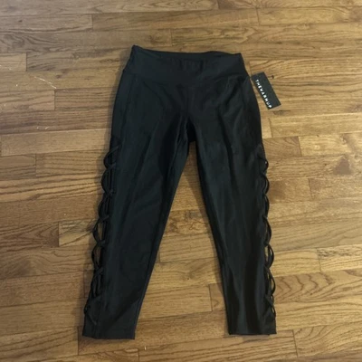 Pantalones Cortos Jessica Simpson The Warm Up Malla Pierna Entrecruzada Talla S Nuevos con Etiquetas Foto 1 de 4