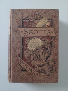 The Poetical Works of Sir Walter Scott (1830) 1880s Print? Belford, Clarke - Imagen 1 de 19