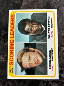 Topps 1978 - Errol Mann Walter Payton #334 excelente @qq08 - Imagen 1 de 2