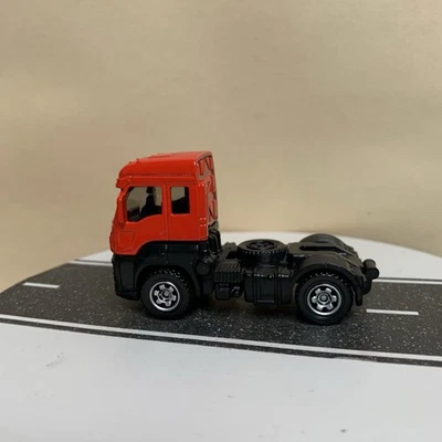 2015 Matchbox MBX Adventure City #3/120 '13 Ford Cargo Semi Truck Cab Red/Black  - Image 1 of 4