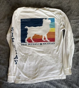 Camiseta Adulto Unisex The Stray Dog Nueva Buffalo Michigan Crew Manga Larga S - Imagen 1 de 8