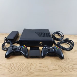 Microsoft Xbox 360 Slim Console Tested and Cleaned 250GB - 500GB Bundle - Picture 1 of 22
