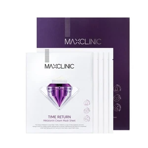 MAXCLINIC Time Return Mela Cream Mask (28 g x 4 sheets) + Free Gift - Picture 1 of 1
