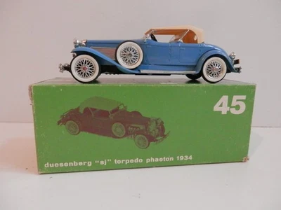 Modelos RIO 1/43 hechos en Italia. Nº: 45. Torpedo Duesenberg SJ Phaeton. 1934 Foto 1 de 4