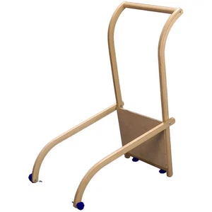 Schlitten-Schiebelehne aus Holz - Bild 1 von 1