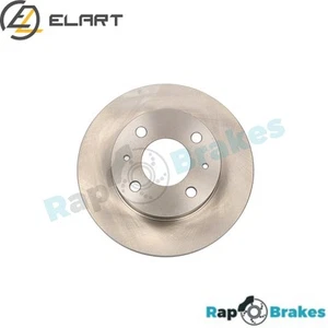 2x BRAKE DISC R-D0251 FOR HYUNDAI ATOS G4HC 1.0L G4HG/G4HD 1.1L 4cyl ATOS - Picture 1 of 9