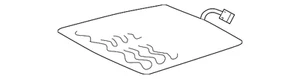 Genuine Volkswagen Seat Cushion Heater 5GM-963-555 - Foto 1 di 2