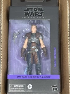 Star Wars Serie Nera 6" Dash Rendar Ombre dell'Impero Hasbro In Magazzino - Foto 1 di 2
