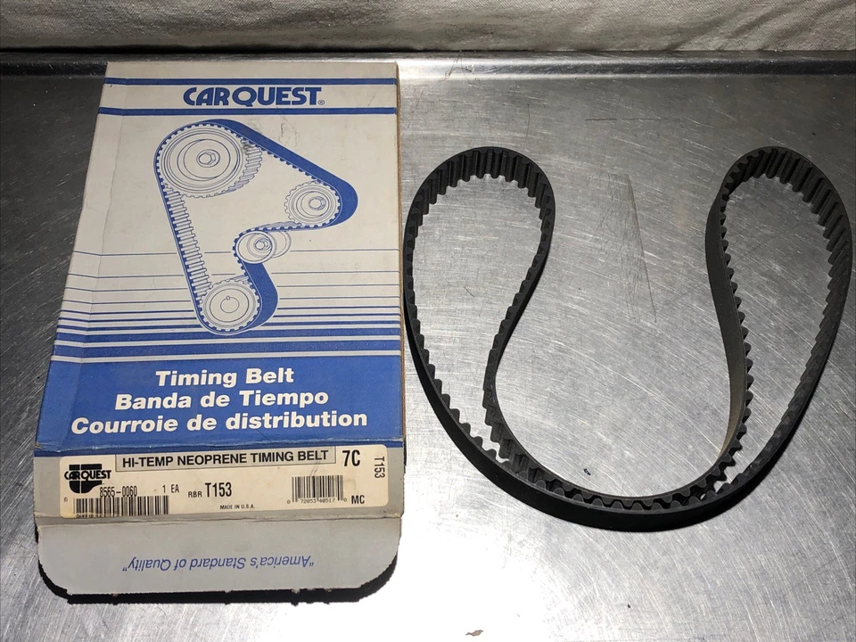 Correa de distribución de alta temperatura Carquest T153 (8565-0060) - Se adapta a Chrysler / Dodge 1989-95 Foto 1 de 4