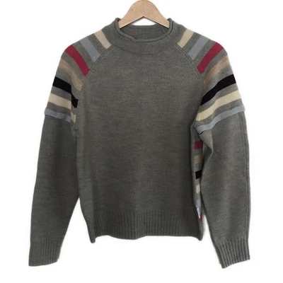 Auténtico suéter multi para mujer LANVIN SPORT - gris claro azul claro Foto 1 de 4